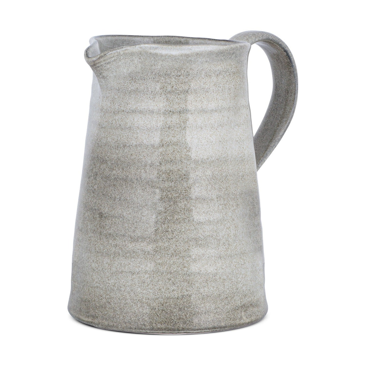 Valinha Small Earthenware Jug - Grey