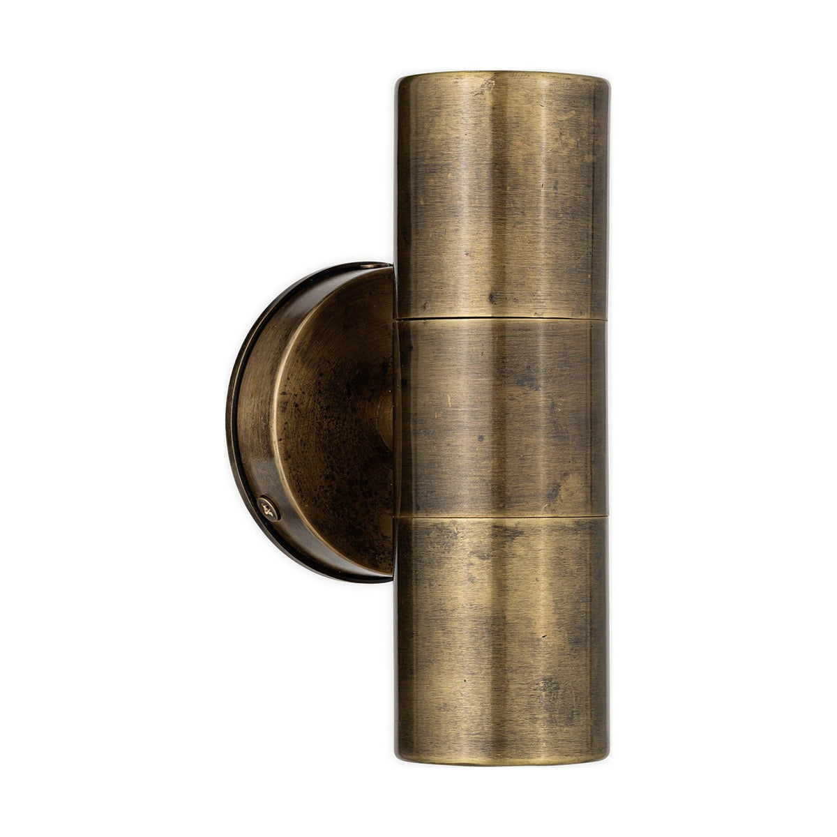 Vitla Up Down Outdoor Wall Light - Antique Brass