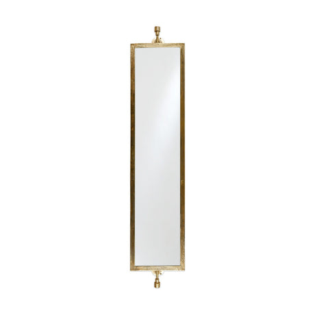 Visala Swivel Full Length Mirror - Antique Brass