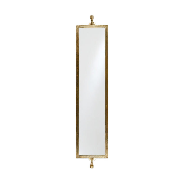 Visala Swivel Full Length Mirror - Antique Brass