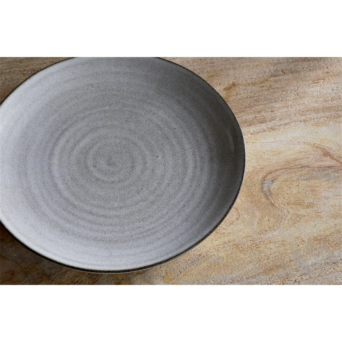 Valinha Earthenware Side Plate - Grey
