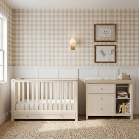 Wanderer 2 Piece Nursery Furniture Set - Cashmere