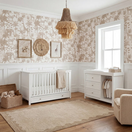 Wanderer 2 Piece Nursery Furniture Set - White