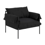 Wardour Accent Chair - Onyx with Black
