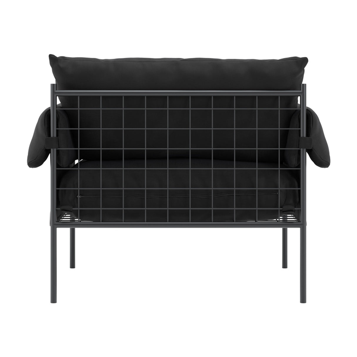 Wardour Accent Chair - Onyx with Black