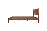 Anbu Double Acacia Bed Frame - Washed Walnut