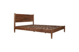 Anbu Double Acacia Bed Frame - Washed Walnut