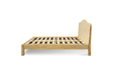 Vivan Super King Grooved Mango Wood Bed Frame - Natural