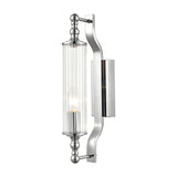 Empire wall light in chrome finish