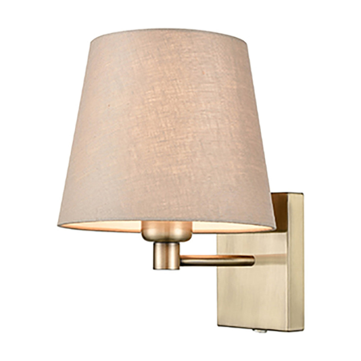 Francis wall light in bronze finish