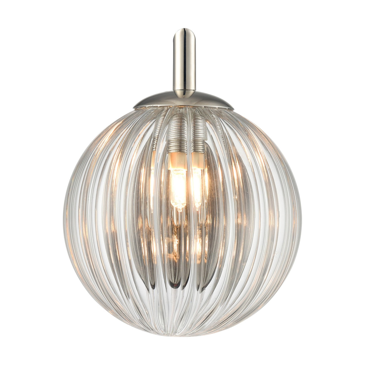 Globe wall light, alternative view