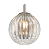 Globe wall light, alternative view