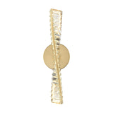 Cleopatra wall light in brass finish