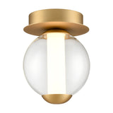 Beacon ceiling light in brass finish