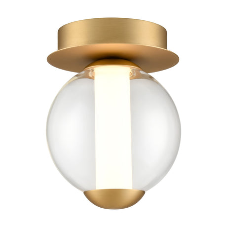 Beacon ceiling light in brass finish