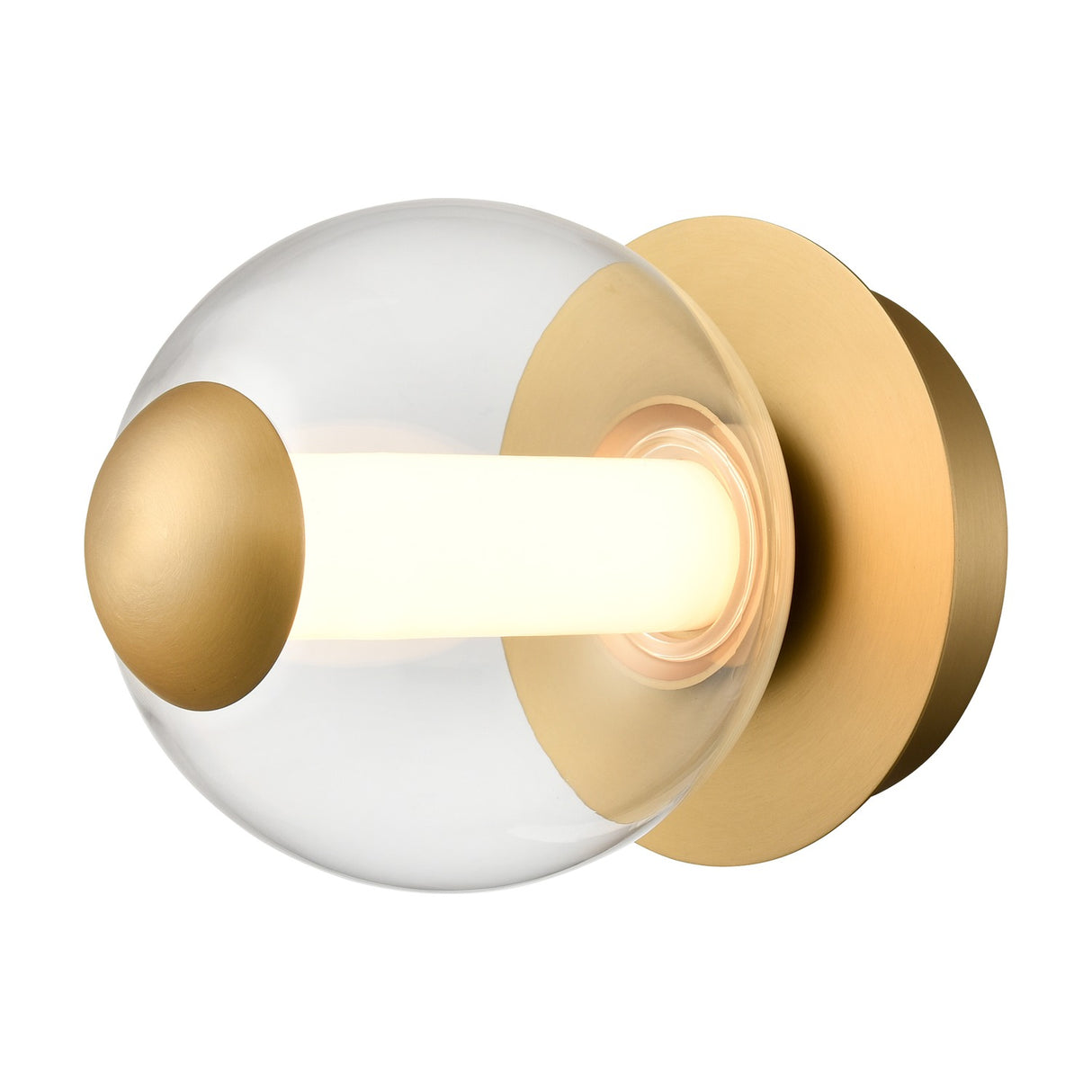 Beacon ceiling light in brass finish, alternative view