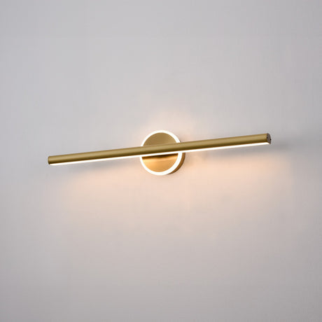 Allure wall light, shown on a dark background
