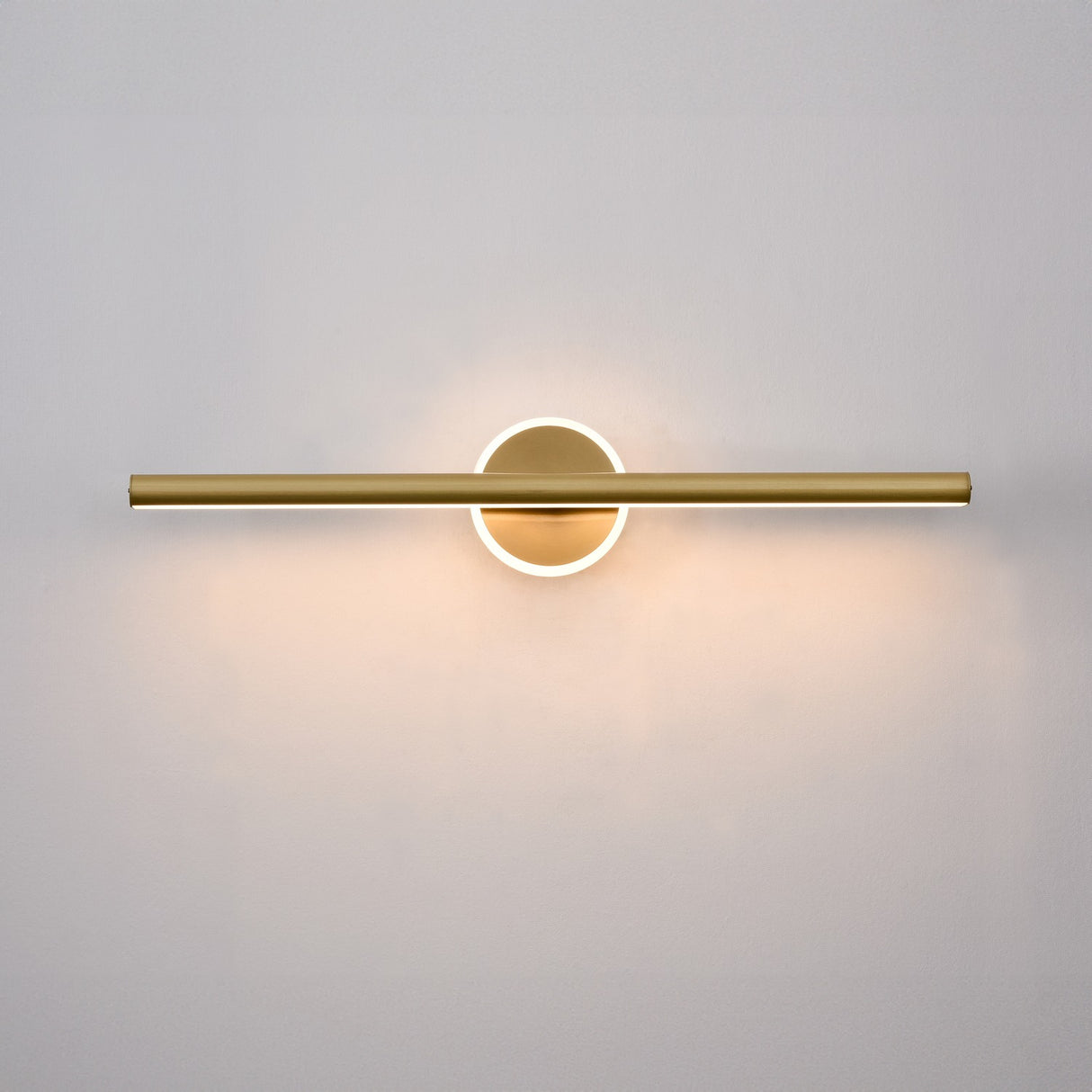Allure wall light, shown on a dark background