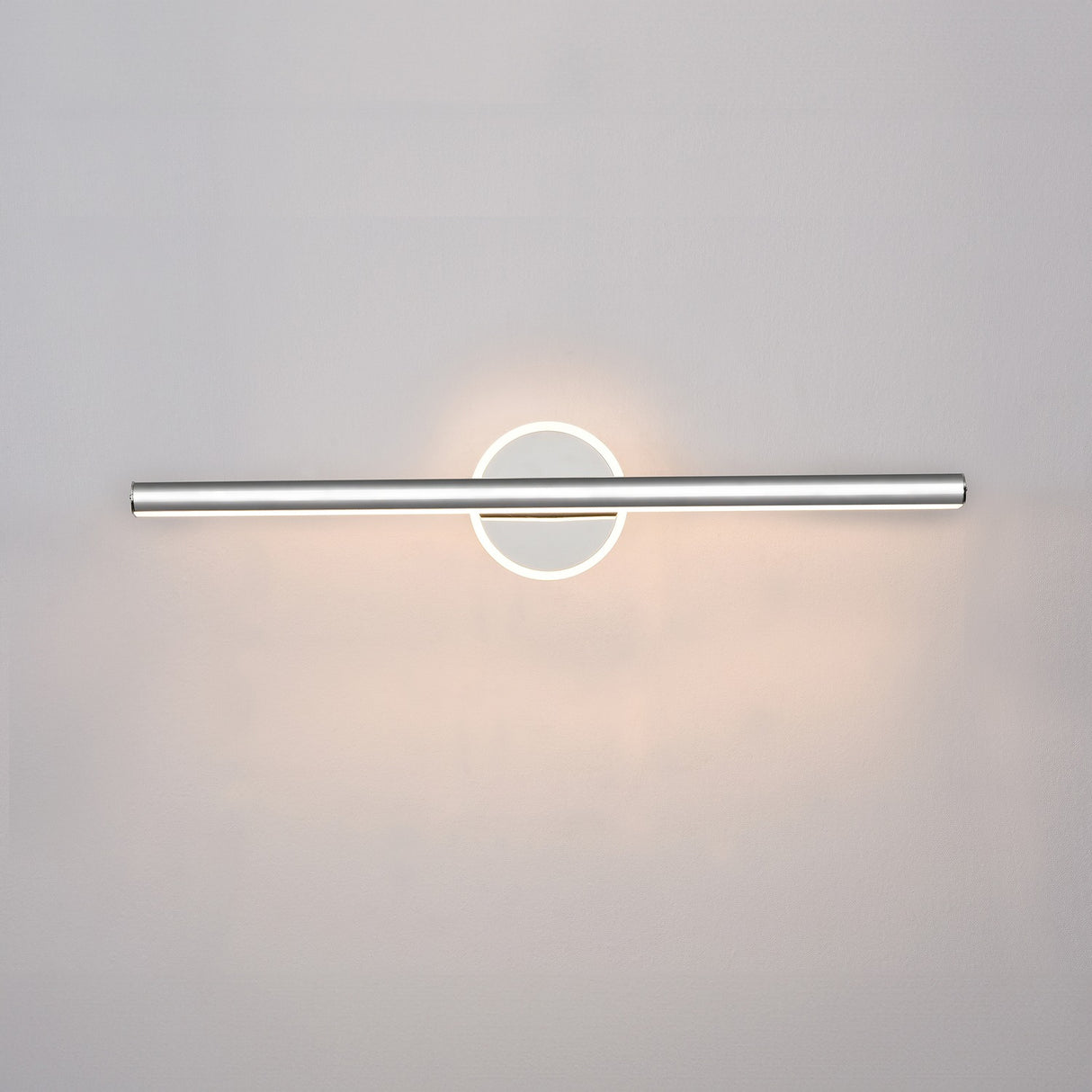 Allure wall light, shown on a dark background