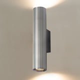 Scout 2 light wall light, shown on a dark background
