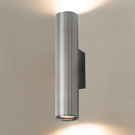 Scout 2 light wall light, shown on a dark background