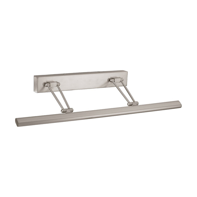 Renaissance 3 light wall light in satin nickel finish