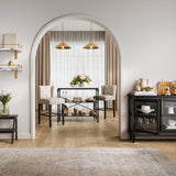 Westport 3 Door Sideboard - Black