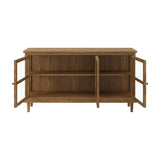 Westport 3 Door Sideboard - Smoked with Clear