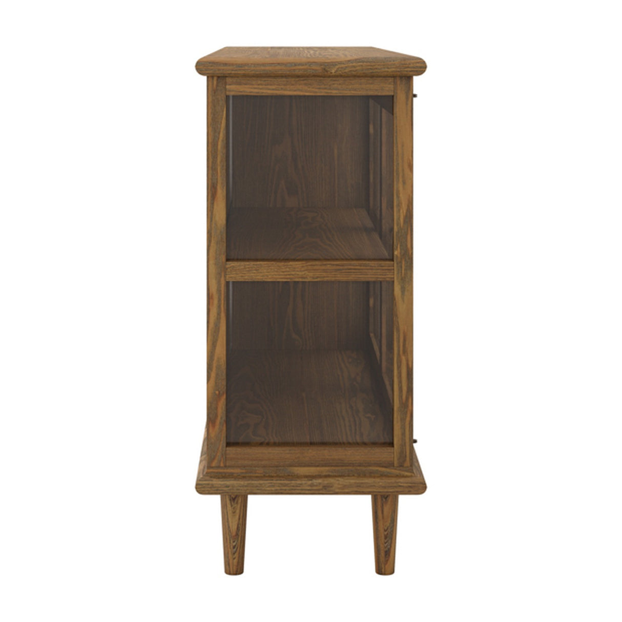 Westport 3 Door Sideboard - Smoked with Clear