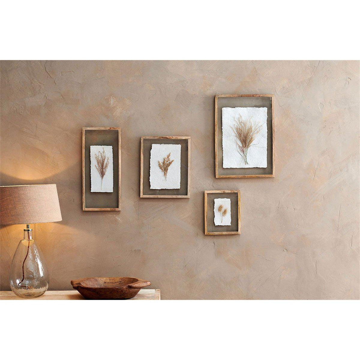 Indu 36 x 29cm Mango Wood Photo Frame - Natural