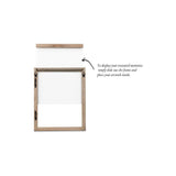 Indu 36 x 29cm Mango Wood Photo Frame - Natural