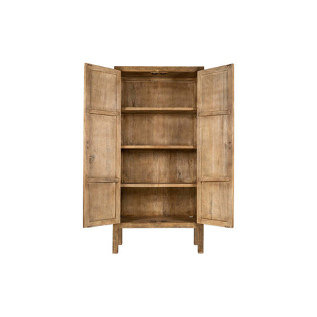 Yasha Reeded Mango Wood Cabinet - Natural