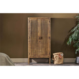 Yasha Reeded Mango Wood Cabinet - Natural