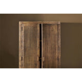 Yasha Reeded Mango Wood Cabinet - Natural