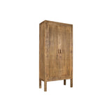 Yasha Reeded Mango Wood Cabinet - Natural