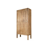 Yasha Reeded Mango Wood Cabinet - Natural