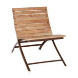 Yatin Slatted Acacia Garden Chair - Natural