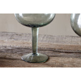 Yala Hammered Gin Glasses - Sage Green - Set of 2