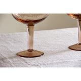 Yala Hammered Gin Glasses - Dusty Terracotta - Set of 2