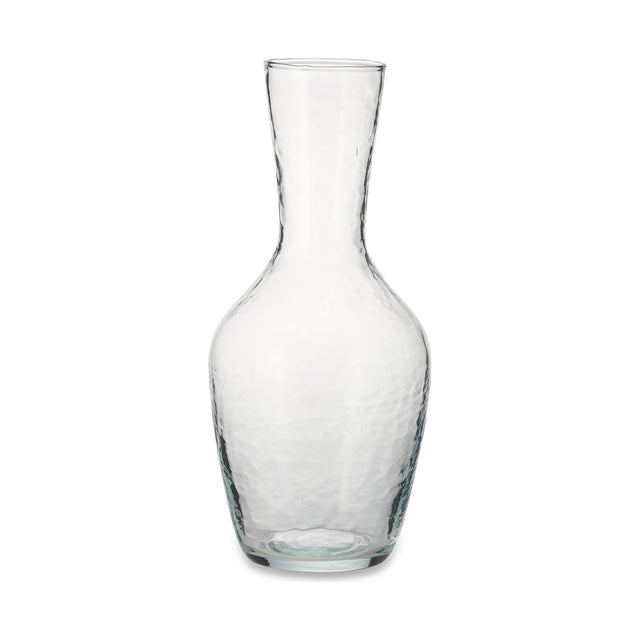 Yala Hammered Glass Jug - Clear