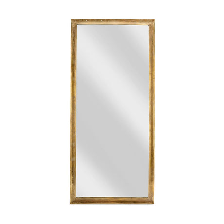 Yadur Full Length Mirror - Antique Brass
