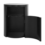 Yori Bedside Table – Black