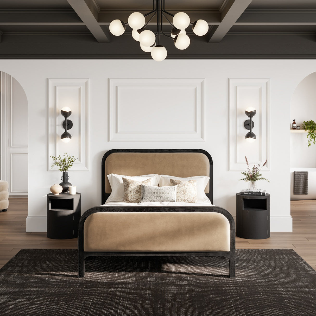 Yori Bedside Table – Black
