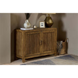 Yasha Reeded Mango Wood Sideboard - Natural