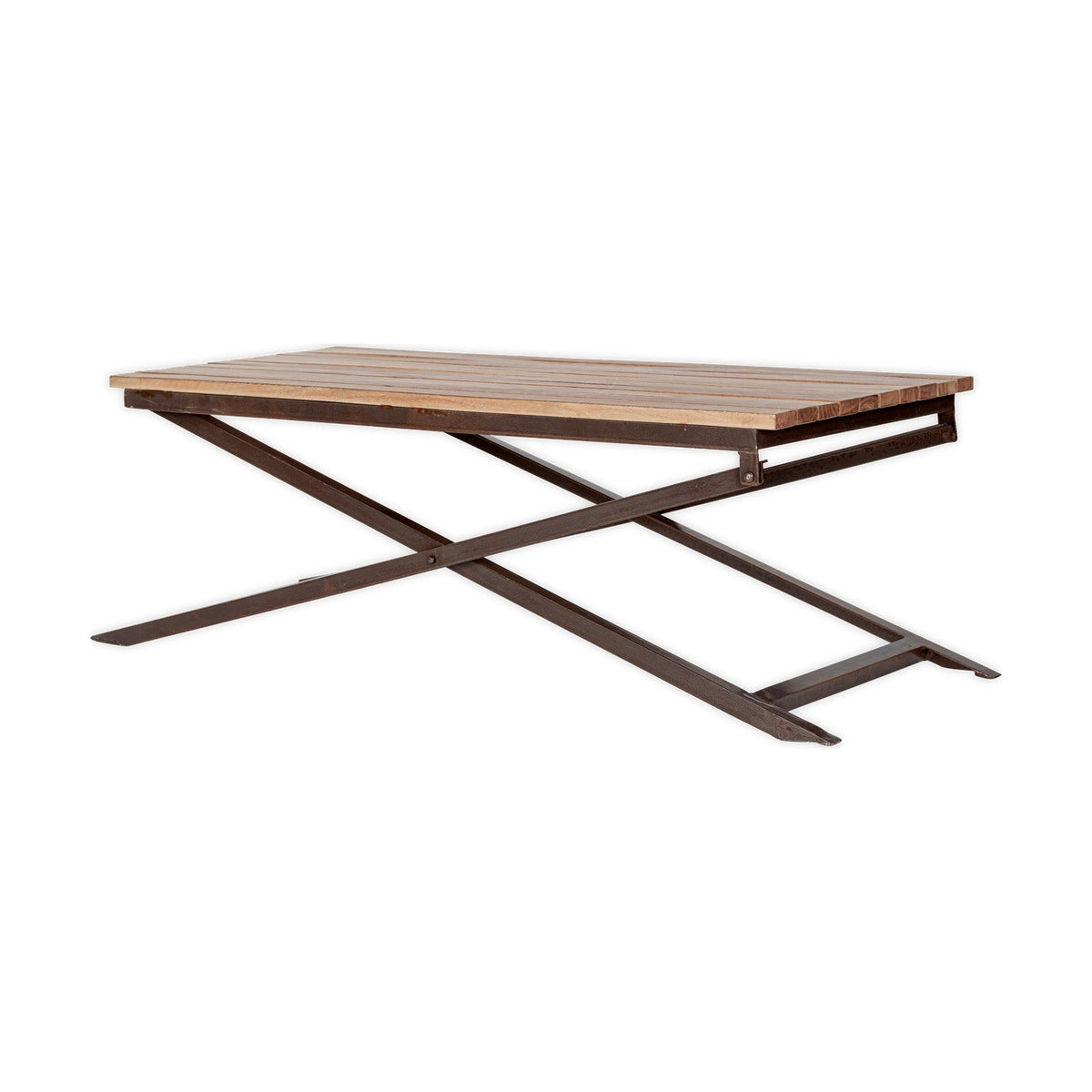 Yatin Folding Acacia Garden Coffee Table - Natural
