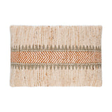 Zairya 60 x 40cm Jute Cushion Cover - Natural & Rust