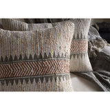 Zairya 60 x 40cm Jute Cushion Cover - Natural & Rust