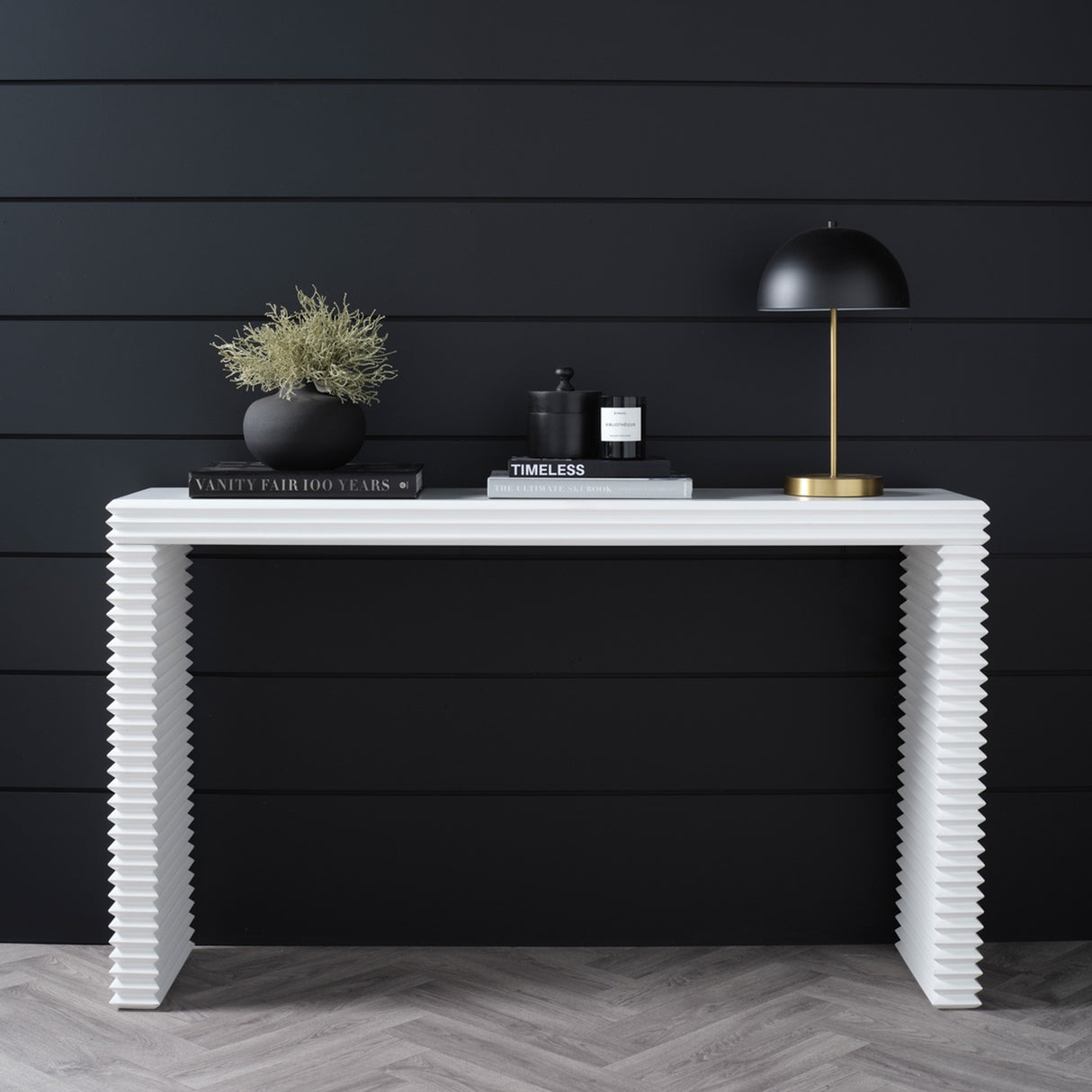Zen Console Table - White