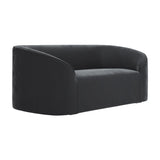 Zuma Curved Sofa - Black