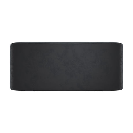Zuma Curved Sofa - Black